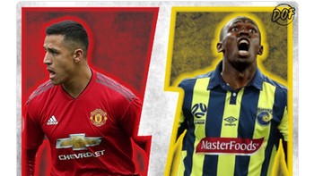 Berkat aksi teranyarnya, ada yang berkelakar kalau Usain Bolt kini bakal dihubungi oleh Manajer MU Jose Mourinho. Apalagi Bolt juga diketahui mengidolakan MU. (Foto: Internet/Twitter)