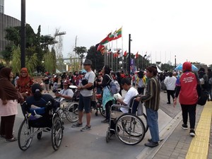 Penonton Antusias Sambut Penutupan juga Berat Berpisah dari Asian Para Games