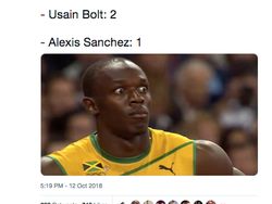 Usain Bolt Bikin Gol, Alexis Sanchez Kena Sindir