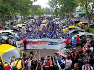 Honda Serah Terima Unit dan Umumkan Pemenang Kontes All New Honda Brio