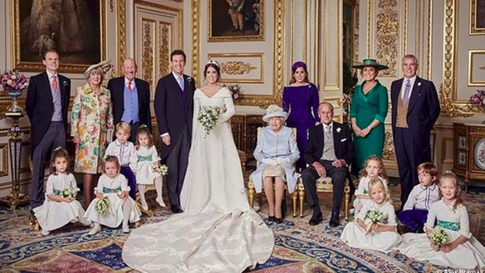 Tips Foto Keluarga Ciamik Seperti di Pernikahan Putri Eugenie