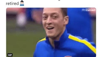 Apalagi kalau Ozil tahu Jerman lagi mandul di tiga laga belakangan, makin sumringah lah dia. Foto: Istimewa