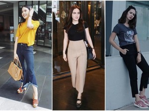 Gaya Kasual Ala Selebriti Indonesia Ini Bisa Buat OOTD