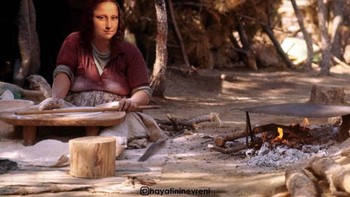 Bosan hidup gemerlap, akhirnya Mona Lisa memilih untuk lebih dekat dengan alam. Foto: Instagram/hayatininevreni