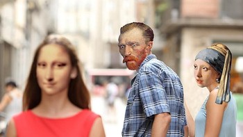 Karena hasil cosplay yang tadi bagus, ia ditawari untuk jadi model meme. Foto: Instagram/hayatininevreni