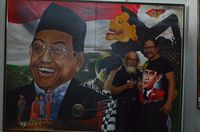 Warna-Warni Jatim Menyatu di Pasar Seni Lukis Indonesia 2018