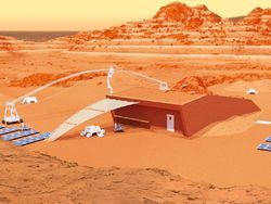 Begini Rancangan Rumah Untuk Manusia di Planet Mars