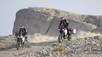 Tidak sampai disitu, Ducati Multistrada 1260 Enduro juga bakal diperlengkap dengan Cruise Control, riding modes, Bosch Cornering ABS, Cornering lights, Wheelie control, traction control, dan fitur Vehicle Hold Control. Foto: dok. Ducati