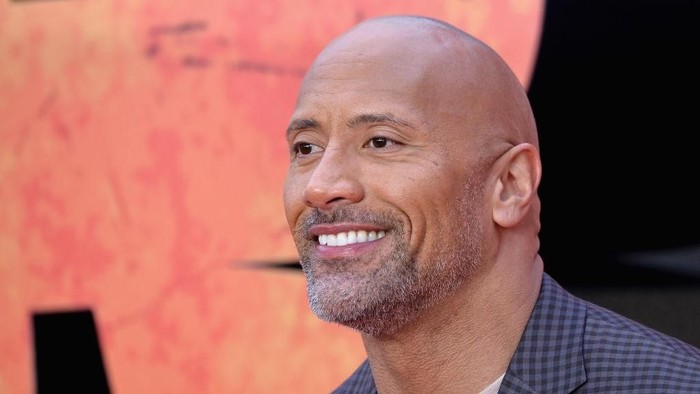 LONDON, ENGLAND - APRIL 11:  Actor Dwayne Johnson attends the European Premiere of Rampage at Cineworld Leicester Square on April 11, 2018 in London, England.  (Photo by Jeff Spicer/Getty Images)