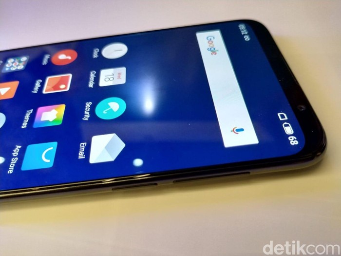 Smartphone Meizu. Foto: detikINET/Agus Tri Haryanto Smartphone Meizu. Foto: detikINET/Agus Tri Haryanto