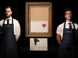 Malfungsi, Lukisan Rp 20 M Banksy Seharusnya Hancur Semua