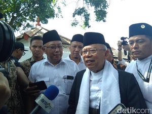 Maruf Amin Pimpin Doa untuk Korban Gempa NTB-Sulteng