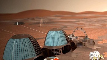 Seperti julukannya, The Shield of Mars memang fokus dalam menangkal serangan radiasi dan meteorit. Foto: NASA