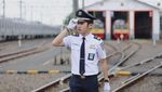 Begini Pose Makan Masinis Ganteng Jevi Santosa yang Seperti Dedek Gemes