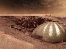 Begini Rancangan Rumah Untuk Manusia di Planet Mars