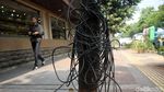 Kabel Kusut dan Semrawut di Blok M