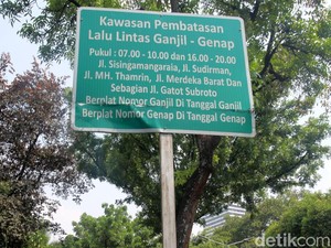 Alasan Ganjil Genap Diusulkan Berlaku Seharian