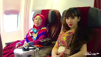 Roro begitu shock saat tahu kabar sang bunda meninggal dunia. Foto: Instagram