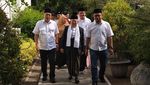 Potret Maruf Amin Disambut Sultan Yogya Bersama Keluarga