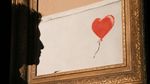 Rekor! Lukisan Robek Banksy Laku Rp 356 M