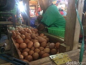 Pasokan Melimpah, Harga Telur Ayam Turun Jadi Rp 20.000/Kg
