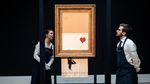 Ini Penampakan Lukisan Banksy Senilai Rp 20 M