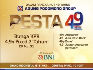 Agung Podomoro Beri Kemudahan Cara Bayar Sesuai Kemampuan