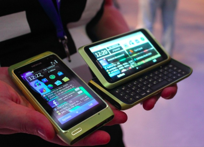 Ponsel Nokia Symbian. Foto: istimewa Ponsel Nokia Symbian. Foto: istimewa