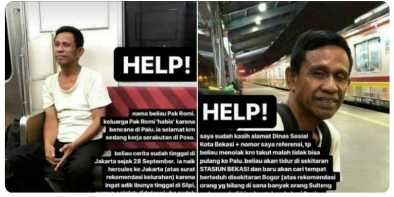 Viral Pria di Bekasi Mengaku Korban Gempa Palu, Ini Penelusurannya Viral Pria di Bekasi Mengaku Korban Gempa Palu, Ini Penelusurannya