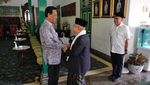 Potret Maruf Amin Disambut Sultan Yogya Bersama Keluarga