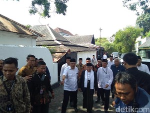 Maruf Amin Temui Sultan HB X di Keraton Yogya, Ini yang Dibahas