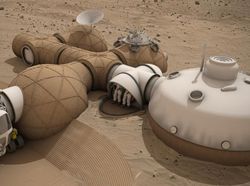 Begini Rancangan Rumah Untuk Manusia di Planet Mars