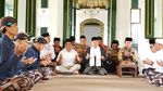 Potret Maruf Amin Disambut Sultan Yogya Bersama Keluarga
