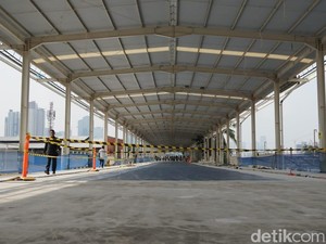 Terus Dikebut, Skybridge Tanah Abang Sudah 78%