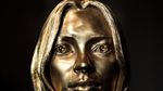 Wow! Patung Kepala Kate Moss Dilelang Rp 6 M