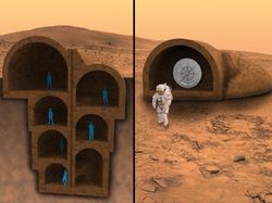 Begini Rancangan Rumah Untuk Manusia di Planet Mars