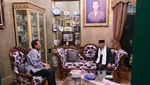 Potret Maruf Amin Disambut Sultan Yogya Bersama Keluarga