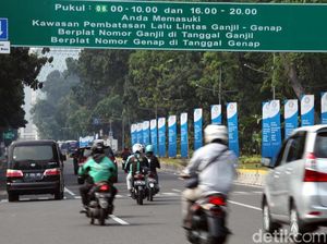 Sepeda Motor Kena Ganjil Genap? Bisa Contek Asian Games