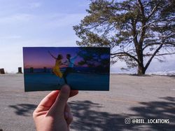 Keren! Ketika Foto Adegan Film Disatukan dengan Lokasi Aslinya