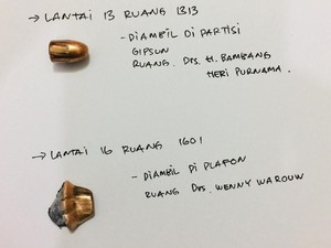 Peluru Nyasar, Jarak Lapangan Perbakin-Gedung DPR 400 Meter