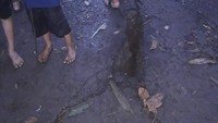 Peristiwa ini terjadi di Kelurahan Kadu Sirung, Pagedangan, Kabupaten Tangerang pada Senin (15/102018).(Dok. Bina Marga Kabupaten Tangerang)
