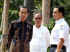 Didampingi Anies, Jokowi Tinjau Fasilitas Disabilitas di GBK