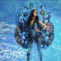 Setelah selesai dipakai untuk kompetisi Miss Grand International 2018, kostum nasional yang dipakai Nadia ini akan dilelang. Dan hasil penjualan dari lelang tersebut akan didonasikan untuk membantu masyarakat Lombok. Foto: Dok. Rio Motret