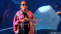 Menteri Kelautan dan Perikanan Susi Pudjiastuti meresmikan Jakarta Aquarium di Neo Soho, Jakarta, Selasa (16/10/2018).
