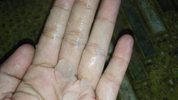 BMKG Jelaskan Fenomena Hujan Es yang Guyur Lubuklinggau