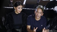 Ruben Onsu pun menjadi produser video klip dan juga album Sarwendah itu. Pool/Palevi S/detikFoto.