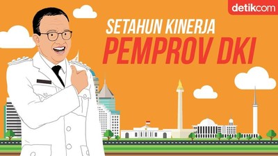 Setahun Menata DKI, Ini yang Dilakukan Anies Baswedan