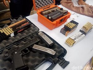 Tembus Lantai 16, Ini Pistol yang Pelurunya Nyasar ke Gedung DPR