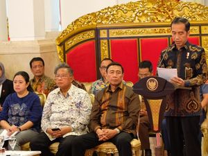 Jokowi Bicara Musibah Pesawat Lion Air JT 610