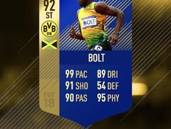 Deretan Terkaan Rating Usain Bolt di FIFA 19